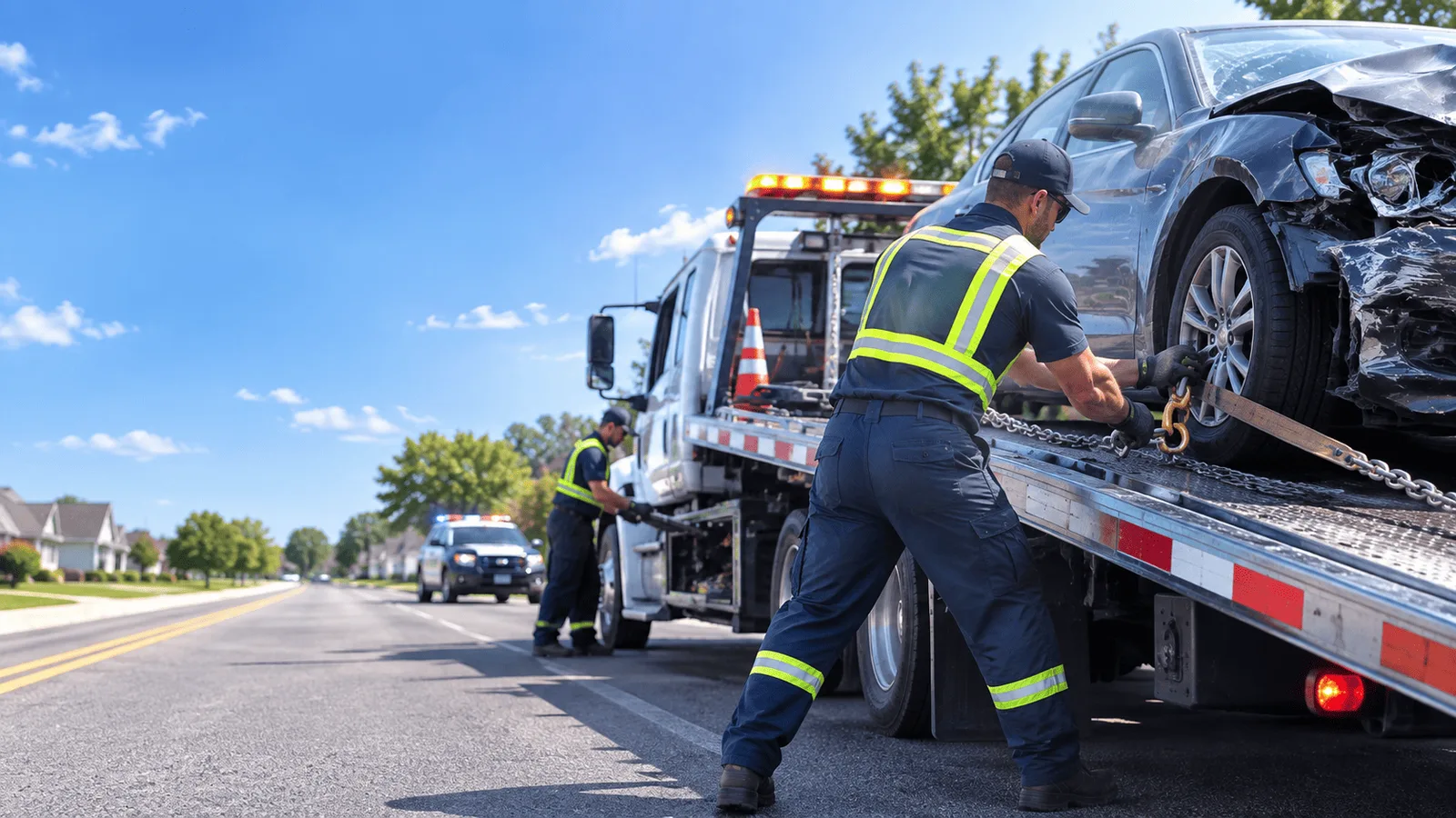 Accident Towing Service in Burket, IN near me
